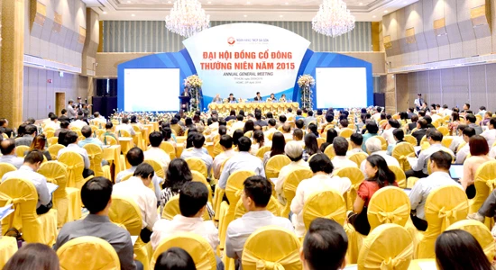 Đại hội đồng cổ đông thường niên scb 2015 thành công tốt đẹp