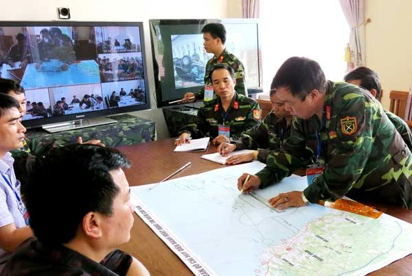 Việt Nam - Hoa Kỳ phối hợp diễn tập cứu hộ, cứu nạn