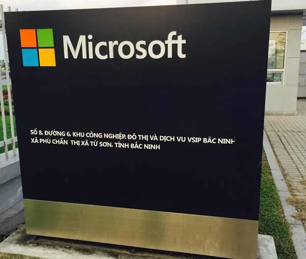 Microsoft bán nhà máy tại Bắc Ninh