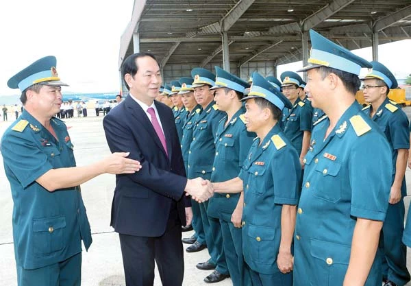 Chủ tịch nước Trần Đại Quang: Bình Định cần phấn đấu trở thành một trung tâm kinh tế biển