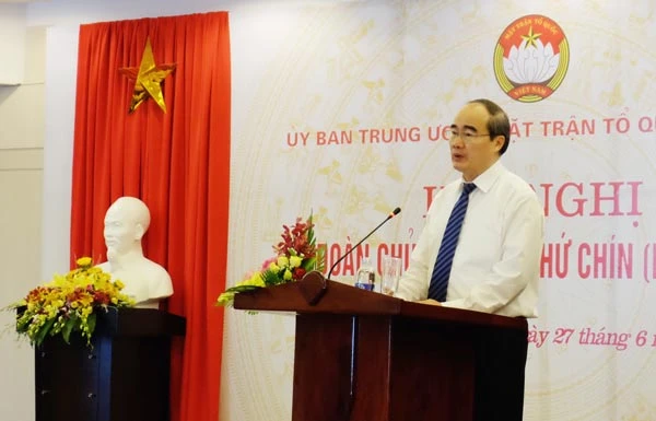 Ủy ban TƯ MTTQ Việt Nam kiến nghị Quốc hội và Chính phủ có giải pháp giữ chủ quyền biển đảo