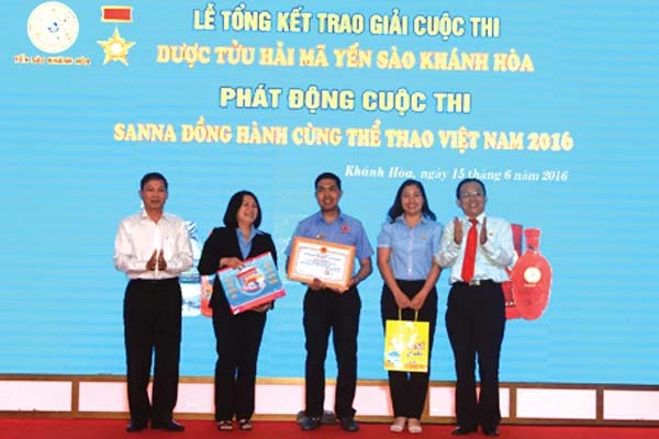 Công ty Yến Sào Khánh Hòa phát động cuộc thi “Sanna đồng hành cùng thể thao Việt Nam”