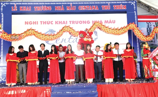 Khai trương căn hộ mẫu Centana Thủ Thiêm