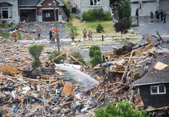 Nổ lớn tại thành phố Mississauga (Canada), 10 người thương vong