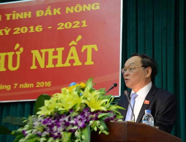 Đồng chí Lê Diễn trúng cử Chủ tịch HĐND tỉnh Đắk Nông
