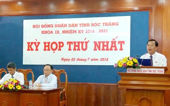 Ông Lâm Văn Mẫn giữ chức Chủ tịch HĐND tỉnh Sóc Trăng