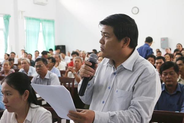 Chủ tịch UBND huyện Hóc Môn Lê Tuấn Tài không được giới thiệu tái cử