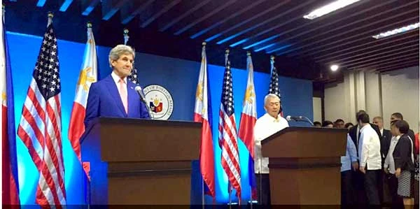 Ngoại trưởng Mỹ đến Philippines thúc đẩy đàm phán về biển Đông