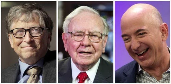 Jeff Bezos qua mặt Warren Buffett thành người giàu thứ 3 thế giới