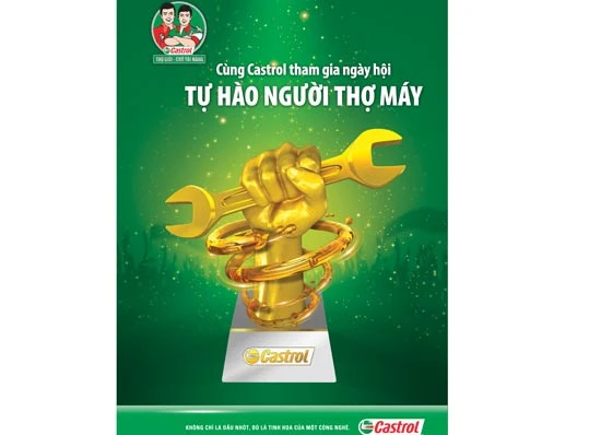 Castrol khởi động Ngày hội Tự hào người thợ máy