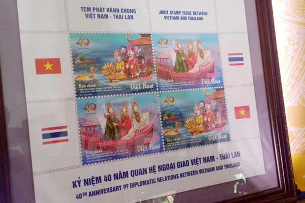 Phát hành bộ tem chung Việt Nam - Thái Lan