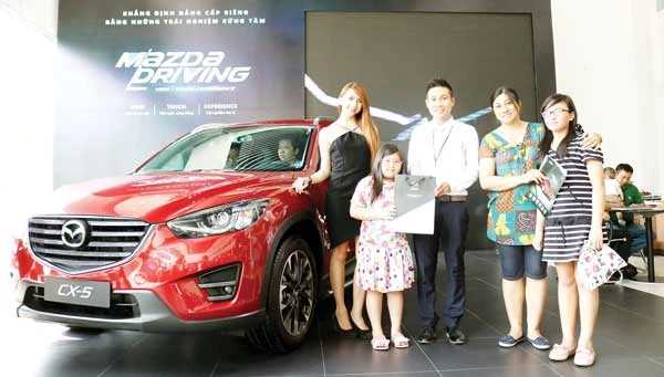 Mazda Việt Nam luôn tạo ấn tượng mới với khách hàng trong nước