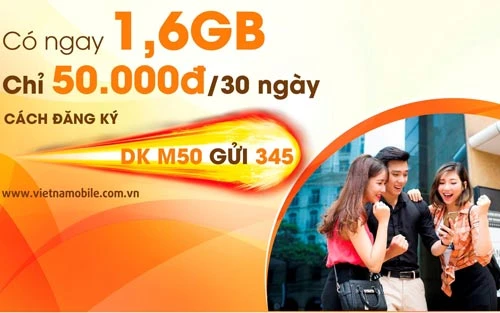 Vietnamobile ra gói 3G tiết kiệm hơn 30%