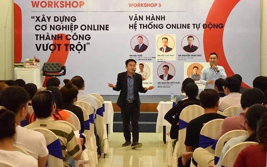 Workshop thu hút giới trẻ