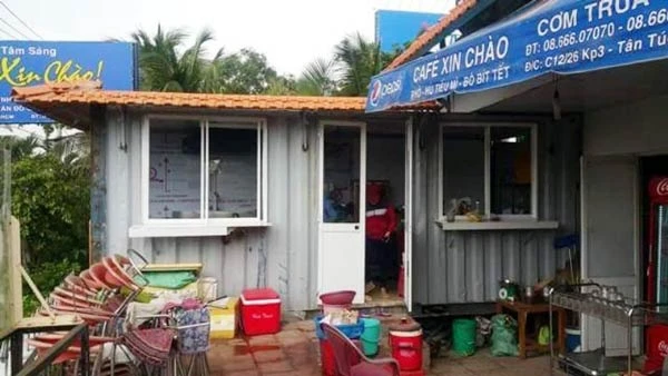 UBND thị trấn Tân Túc chỉ đạo cắt điện nước quán cà phê Xin Chào