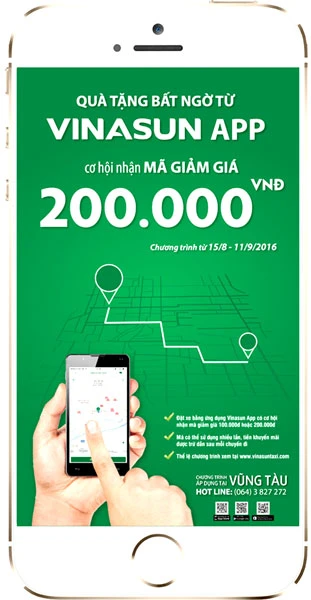 Quà tặng bất ngờ từ vinasun app