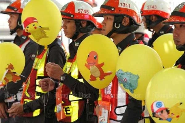 Thái Lan lập "cảnh sát Pokémon" để giảm tai nạn