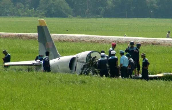 Máy bay quân sự L-39 rơi ở Phú Yên, 1 phi công tử nạn