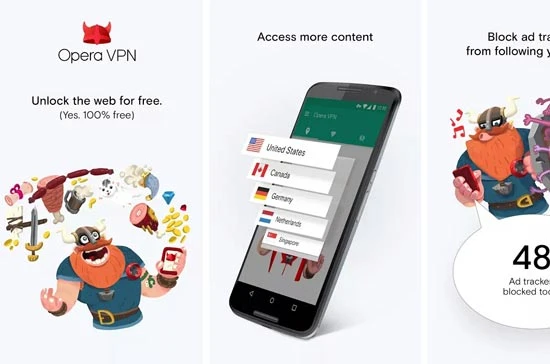 Ra mắt ứng dụng Opera VPN cho thiết bị Android