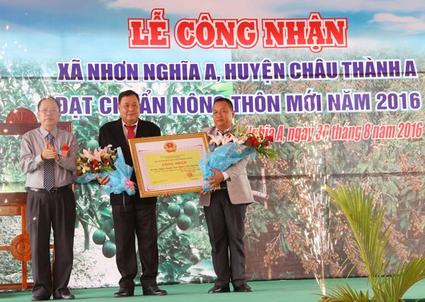 Hậu Giang thêm một xã đạt chuẩn Nông thôn mới