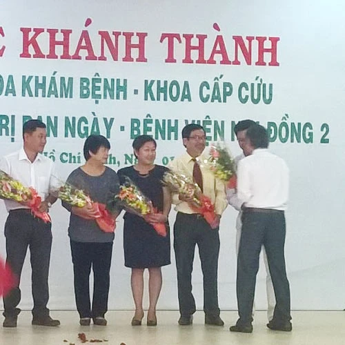 Bệnh viện Nhi đồng 2 khánh thành khu khám bệnh mới