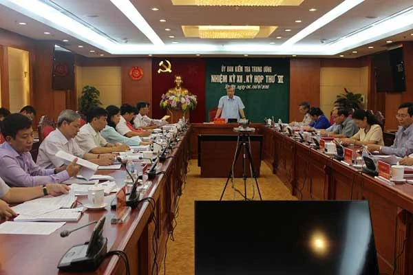 Uỷ ban Kiểm tra Trung ương đề nghị khai trừ Đảng đối với ông Trịnh Xuân Thanh