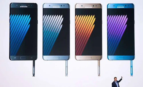 Samsung đề nghị khách hàng đổi Note7 trước 31-12