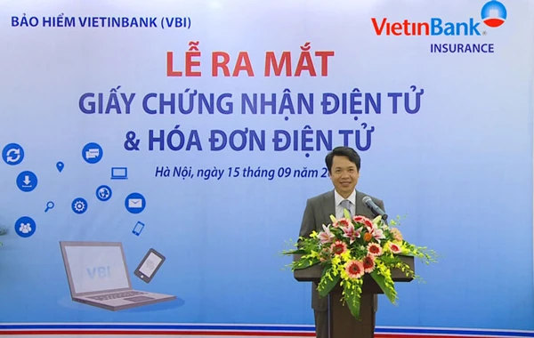 VBI phát hành Giấy chứng nhận và Hóa đơn điện tử