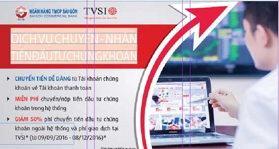 SCB ra mắt dịch vụ chuyển - nhận tiền đầu tư chứng khoán cùng TVSI