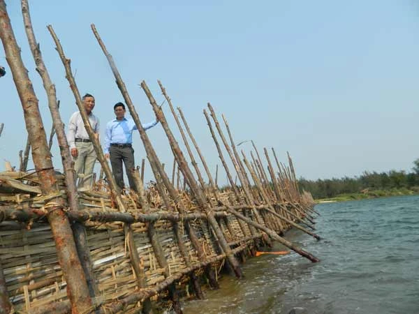 170 tỷ đồng xây đê ngăn mặn sông Trà Bồng