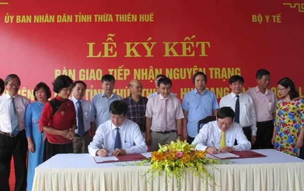 Bộ Y tế tiếp nhận Bệnh viện Đa Khoa Thừa Thiên – Huế