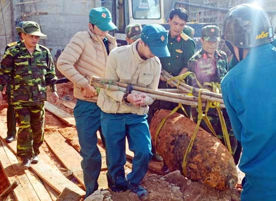 Tiêu hủy thành công quả bom giữa trung tâm Đà Lạt