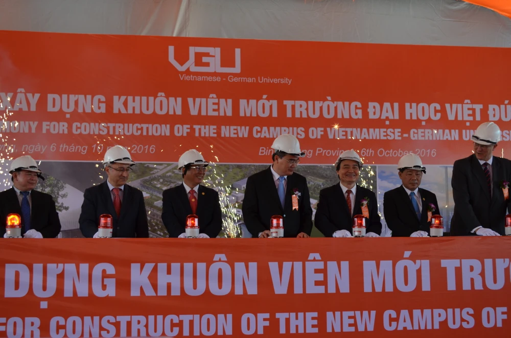 Hơn 200 triệu USD xây dựng Trường ĐH Việt Đức