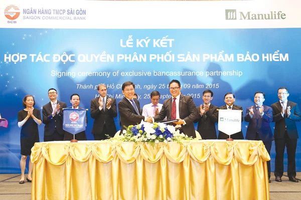 Công ty TNHH Manulife (Việt Nam) và Ngân hàng TMCP Sài Gòn kỷ niệm một năm quan hệ hợp tác độc quyền