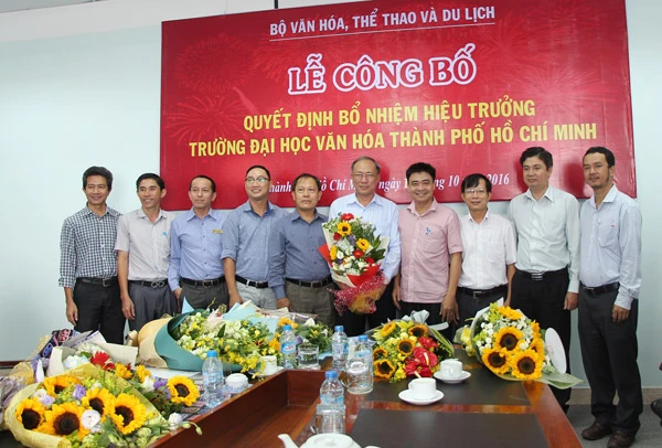 Trường Đại học Văn hóa TPHCM có tân hiệu trưởng