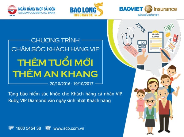 Thêm tuổi mới - thêm an khang cùng scb