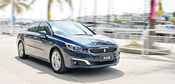 Peugeot 508 sedan hạng sang từ nước Pháp