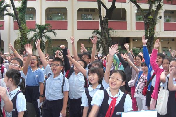 30 ngàn học sinh tiểu học tranh tài cuộc thi TOEFL Primary Challenge