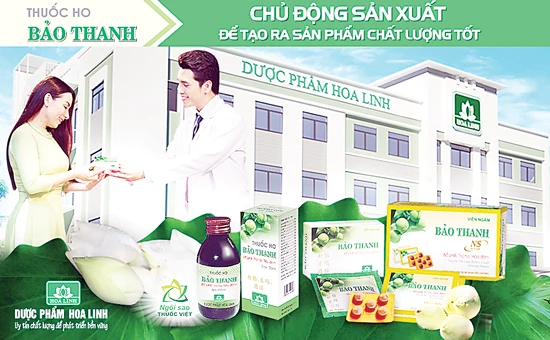 Thuốc ho Bảo Thanh: Chủ động sản xuất để tạo ra sản phẩm chất lượng tốt