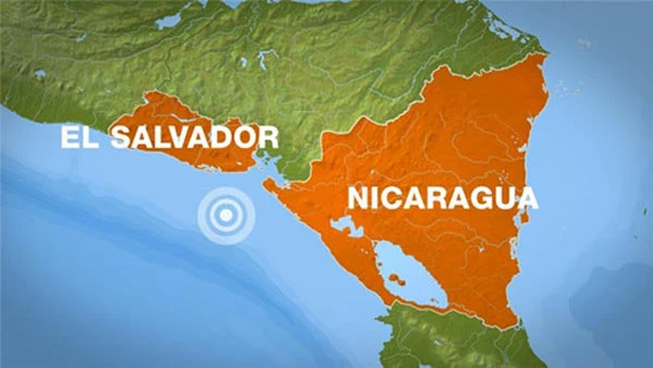 Động đất 7 độ Richter trên Thái Bình Dương làm rung chuyển Trung Mỹ