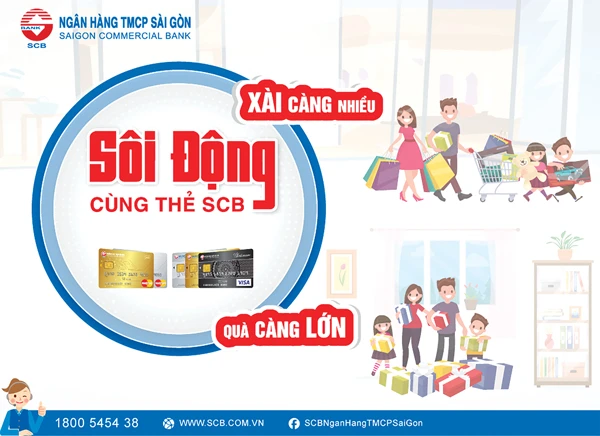 Sôi động cuối năm cùng thẻ SCB