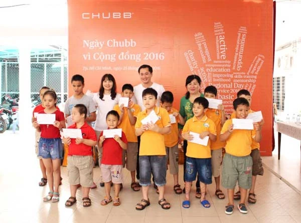 Tập đoàn Chubb tổ chức “Ngày Chubb vì cộng đồng 2016” tại Việt Nam