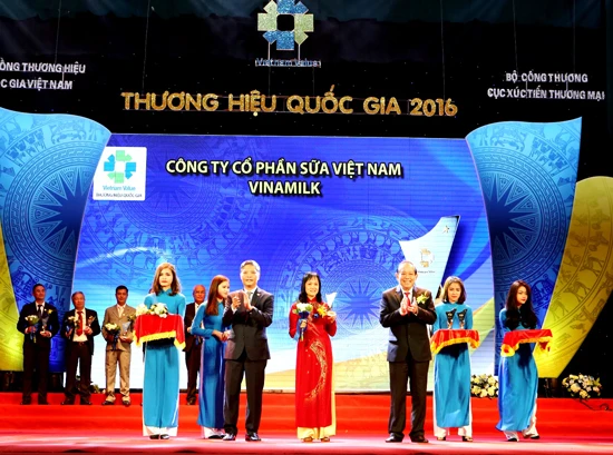 88 doanh nghiệp được vinh danh Thương hiệu Quốc gia 2016