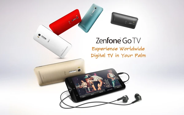 ZenFone Go TV, smartphone bắt sóng truyền hình không cần vào Internet