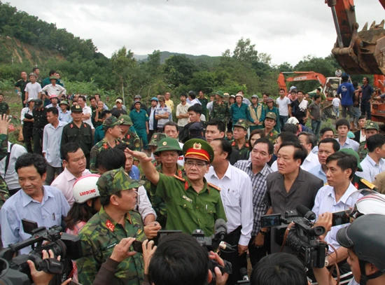 Tìm thấy nạn nhân cuối cùng trong vụ sạt lở núi ở Khánh Hòa