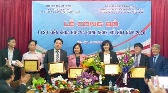 10 sự kiện khoa học và công nghệ nổi bật 2016