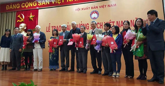 90 tác phẩm đoạt Giải thưởng Sách Việt Nam 2016