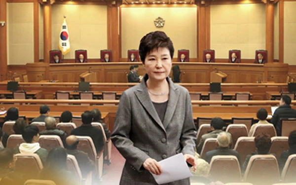 Tổng thống Park Geun-hye lại vắng mặt trong buổi điều trần của Tòa án Hiến pháp