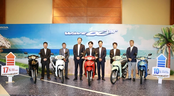 Honda Việt Nam ra mắt Wave Alpha 110cc hoàn toàn mới