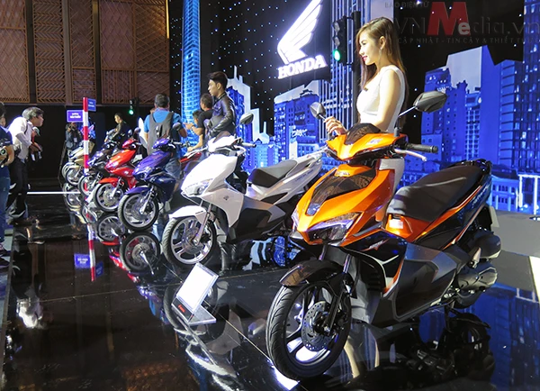 Hơn 3,1 triệu xe gắn máy được bán ra trong năm 2016